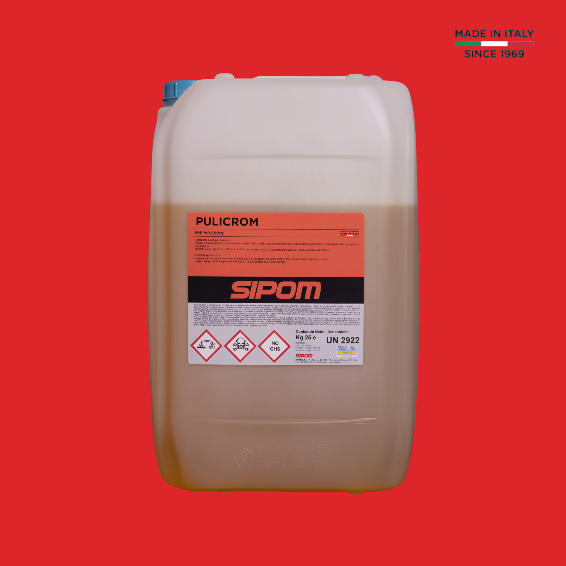 Pulicrom - Limpia llantas ácido