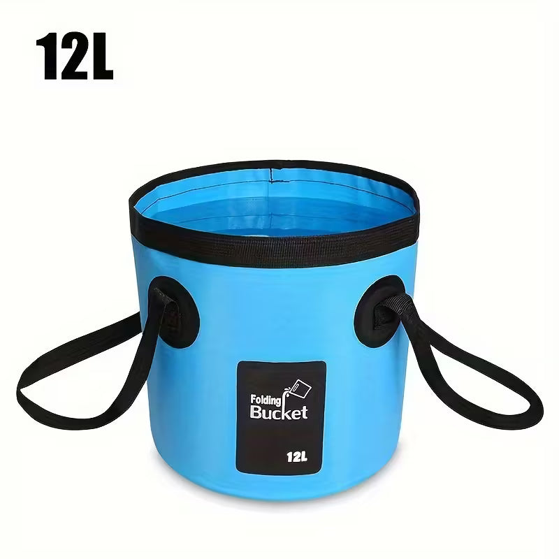 Cubo plegable 12 litros - Azul