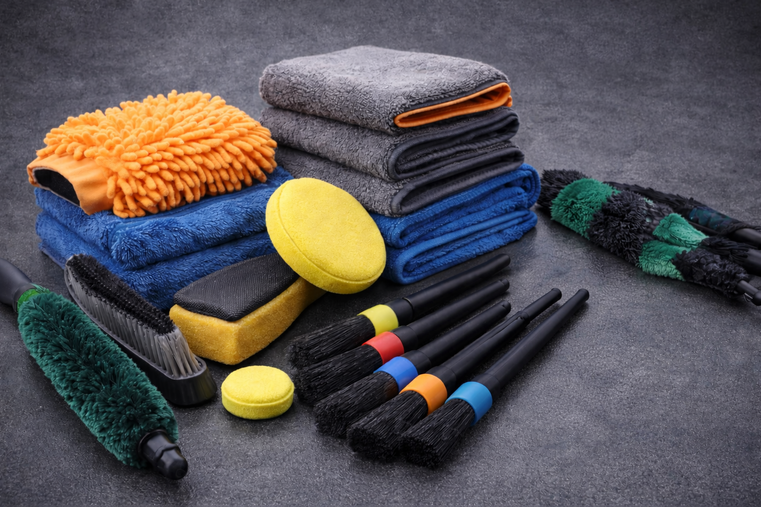 Accesorios para limpieza de coche