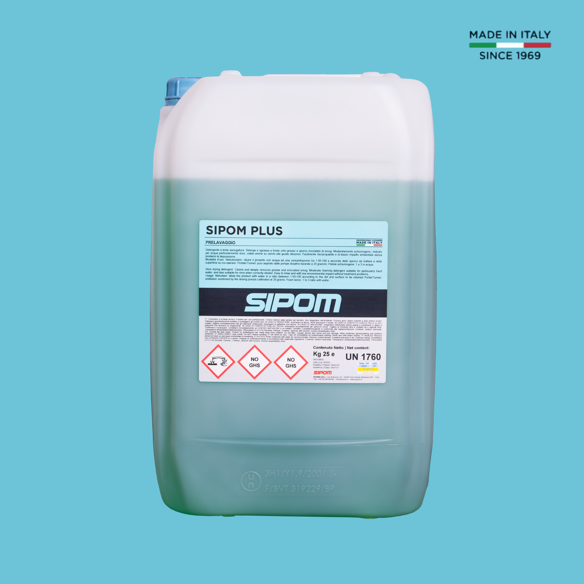 Sipom One - Detergente altamente espumoso