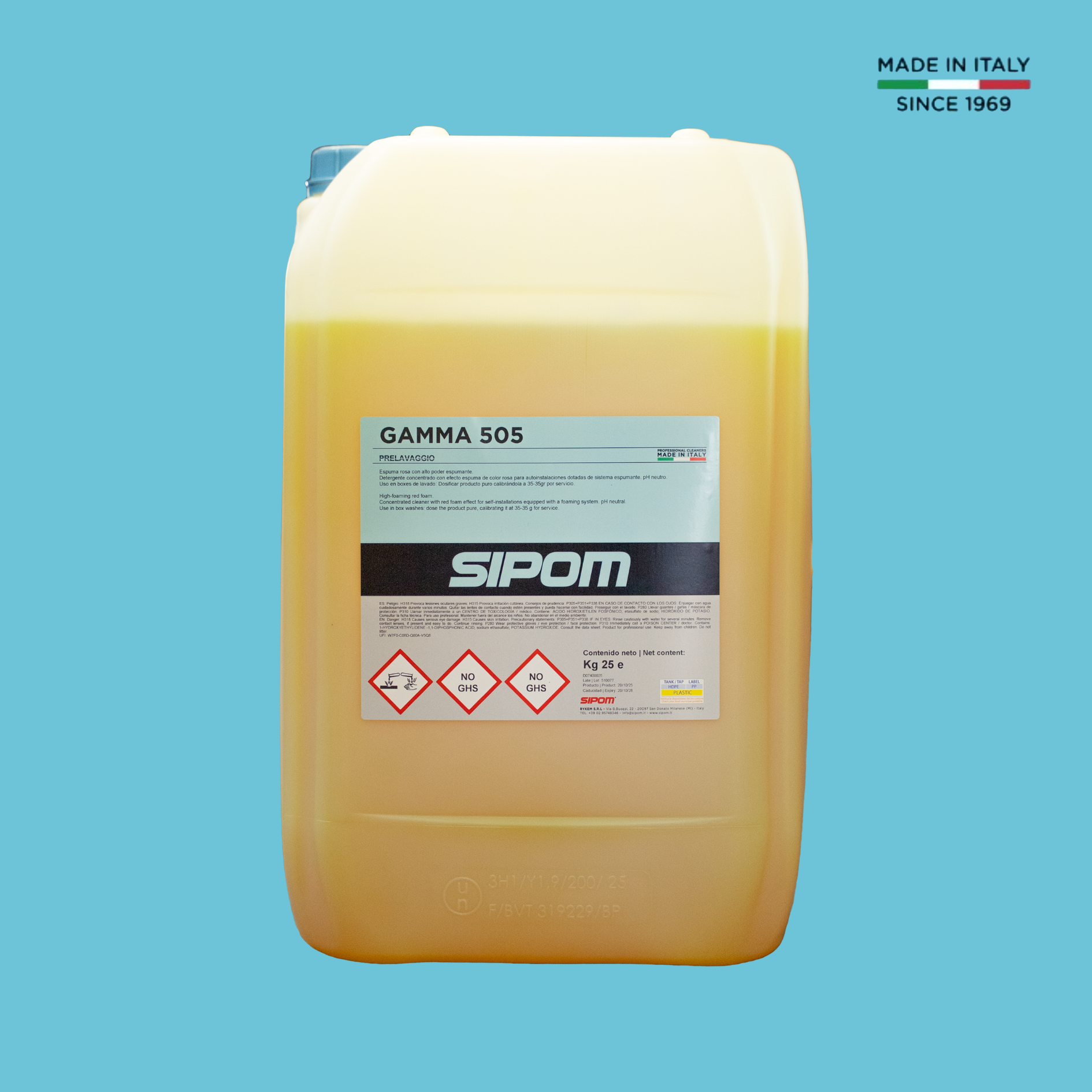 Gamma 505 - Champú boxes de lavado